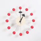 Minimalistische Wandklok Met Stille Beweging En Moderne Structuur