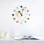 Minimalistische Wandklok Met Stille Beweging En Moderne Structuur