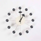 Minimalistische Wandklok Met Stille Beweging En Moderne Structuur
