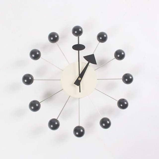 Minimalistische Wandklok Met Stille Beweging En Moderne Structuur