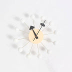 Minimalistische Wandklok Met Stille Beweging En Moderne Structuur
