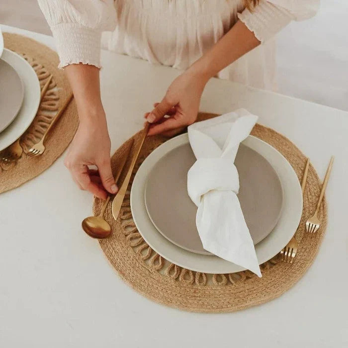 Bestekset Met Slanke Vorm En Moderne Uitstraling Voor Gecoördineerde Tafelsettings