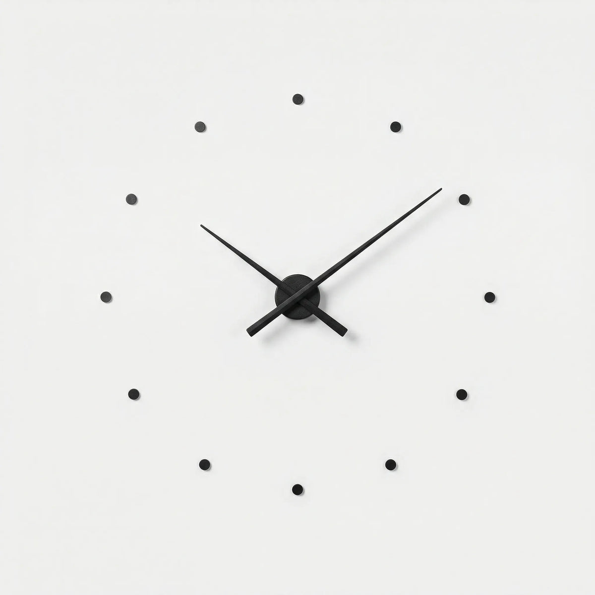 Randloze Wandklok Met Geruisloos Quartz Uurwerk Voor Moderne Interieurs