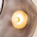 Moderne LED Wandlamp van Glas met Warmwit Licht