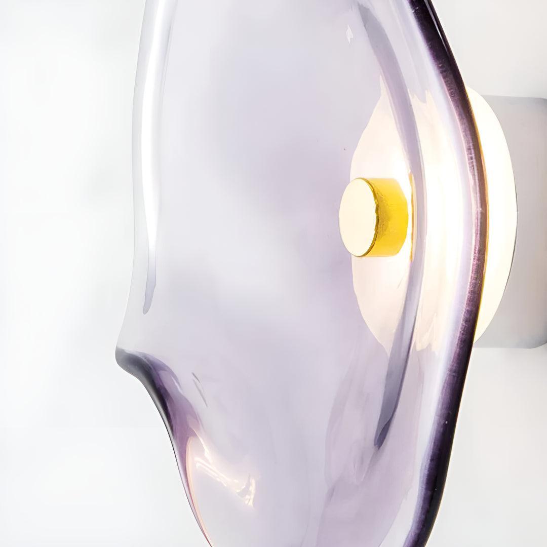 Moderne LED Wandlamp van Glas met Warmwit Licht
