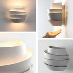 Scandinavische LED Wandlamp Met Dubbele Lichtpunten Voor Sfeervolle Verlichting