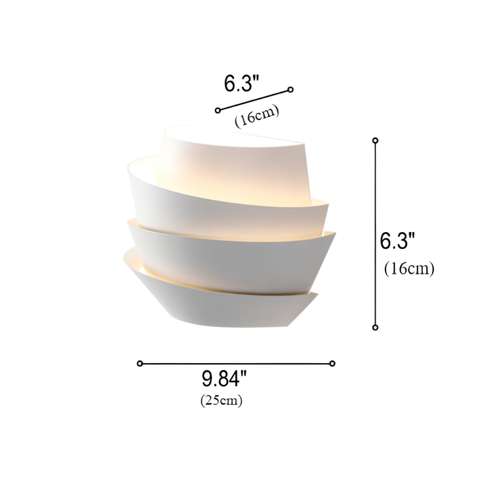 Scandinavische LED Wandlamp Met Dubbele Lichtpunten Voor Sfeervolle Verlichting