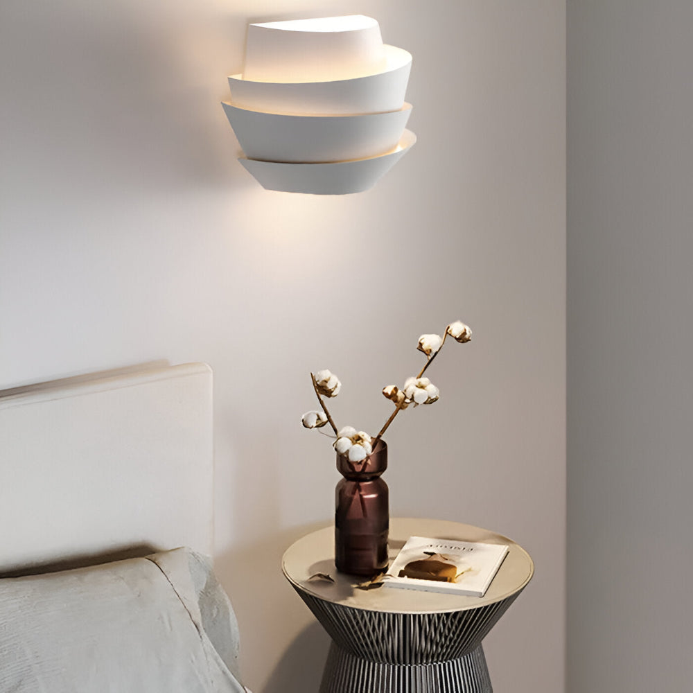 Scandinavische LED Wandlamp Met Dubbele Lichtpunten Voor Sfeervolle Verlichting