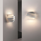 Scandinavische LED Wandlamp Met Dubbele Lichtpunten Voor Sfeervolle Verlichting