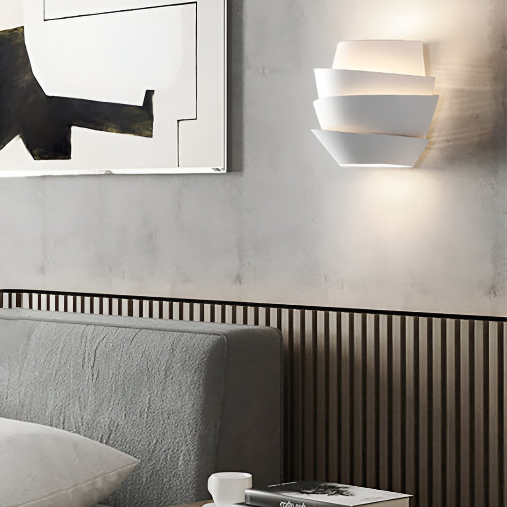 Scandinavische LED Wandlamp Met Dubbele Lichtpunten Voor Sfeervolle Verlichting