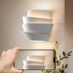 Scandinavische LED Wandlamp Met Dubbele Lichtpunten Voor Sfeervolle Verlichting