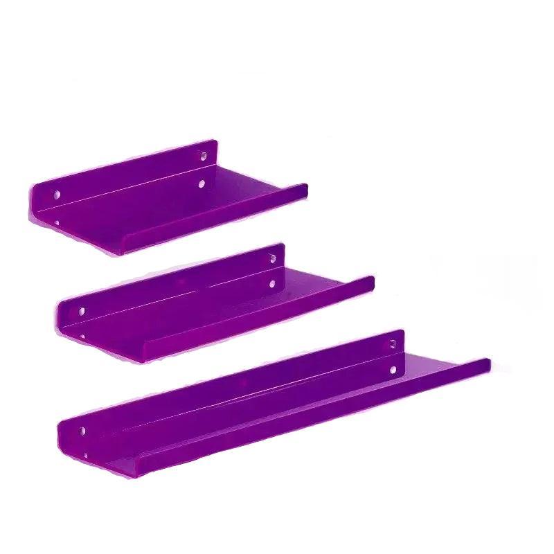 Acryl Wandplank Met Slank Ontwerp En Moderne Opbergfunctie Voor Strakke Ruimtes