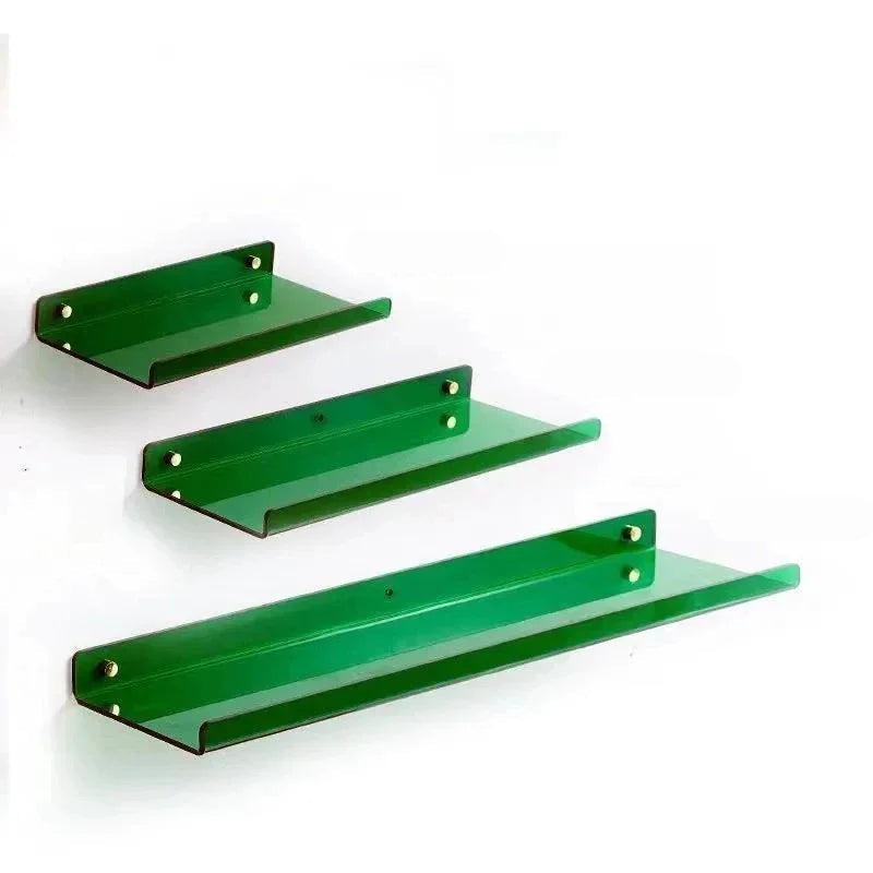 Acryl Wandplank Met Slank Ontwerp En Moderne Opbergfunctie Voor Strakke Ruimtes