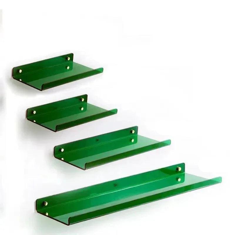 Acryl Wandplank Met Slank Ontwerp En Moderne Opbergfunctie Voor Strakke Ruimtes