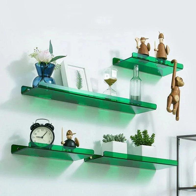 Acryl Wandplank Met Slank Ontwerp En Moderne Opbergfunctie Voor Strakke Ruimtes