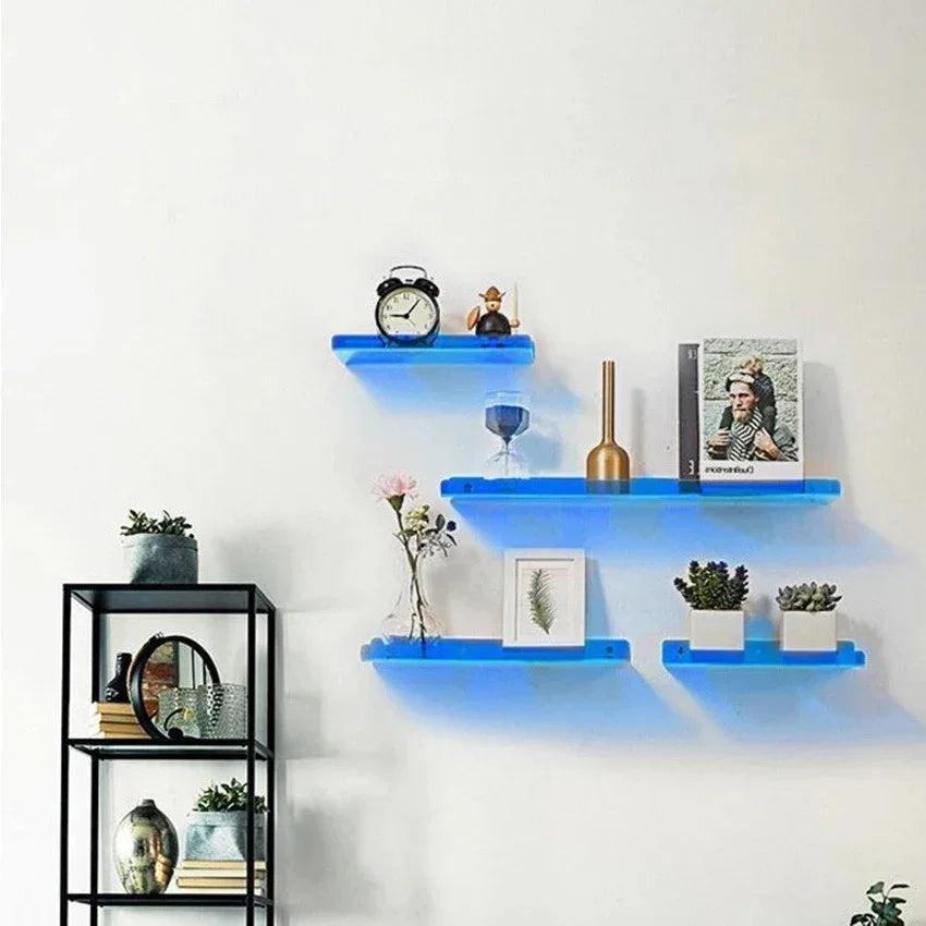 Acryl Wandplank Met Slank Ontwerp En Moderne Opbergfunctie Voor Strakke Ruimtes