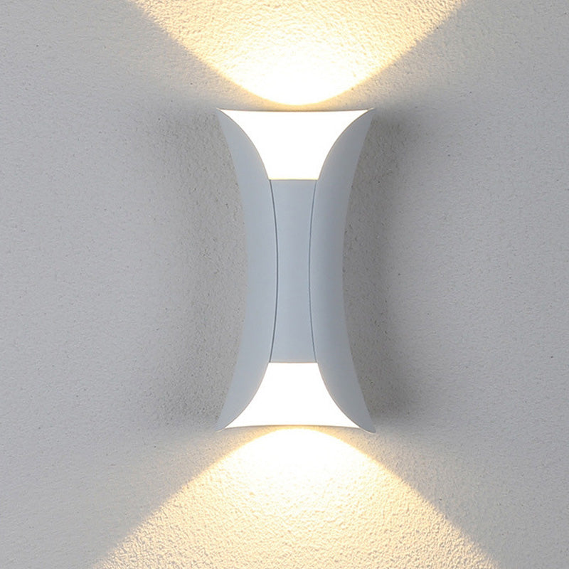 Moderne LED Buitenwandlamp met IP65 Bescherming voor Gevel en Tuin