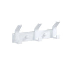 Aluminium Wall Hook Rail with Multiple Hooks for Bathroom and Entryway