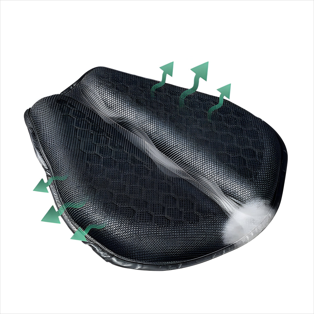 Motorzitkussen Met Gel Voor Comfortabele Lange Ritten