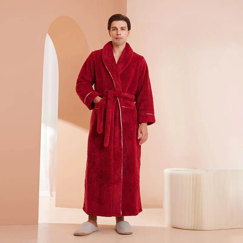 Badjas Met Ceintuur Voor Zachte Warmte En Ontspannen Dagelijks Comfort