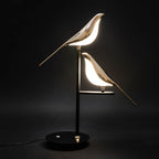 Wandlamp met Vogelaccent en Ledverlichting
