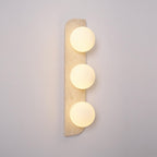 Travertin Wandlamp Met Meerdere Lichtpunten En Moderne Uitstraling