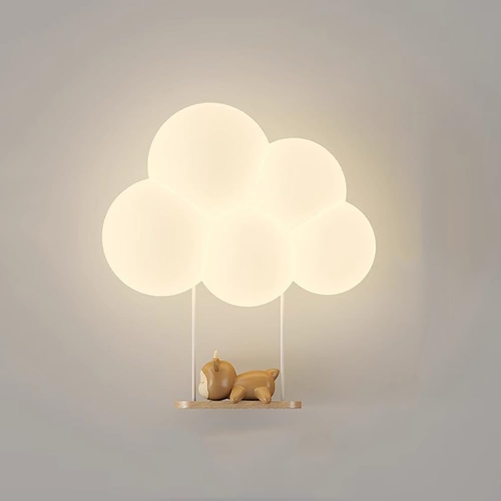Kinder Wandlamp In Wolkvorm Voor Nachtverlichting