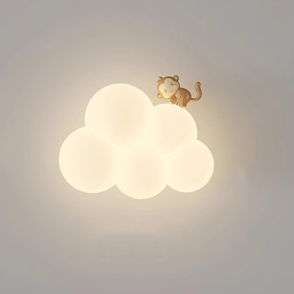 Kinder Wandlamp In Wolkvorm Voor Nachtverlichting