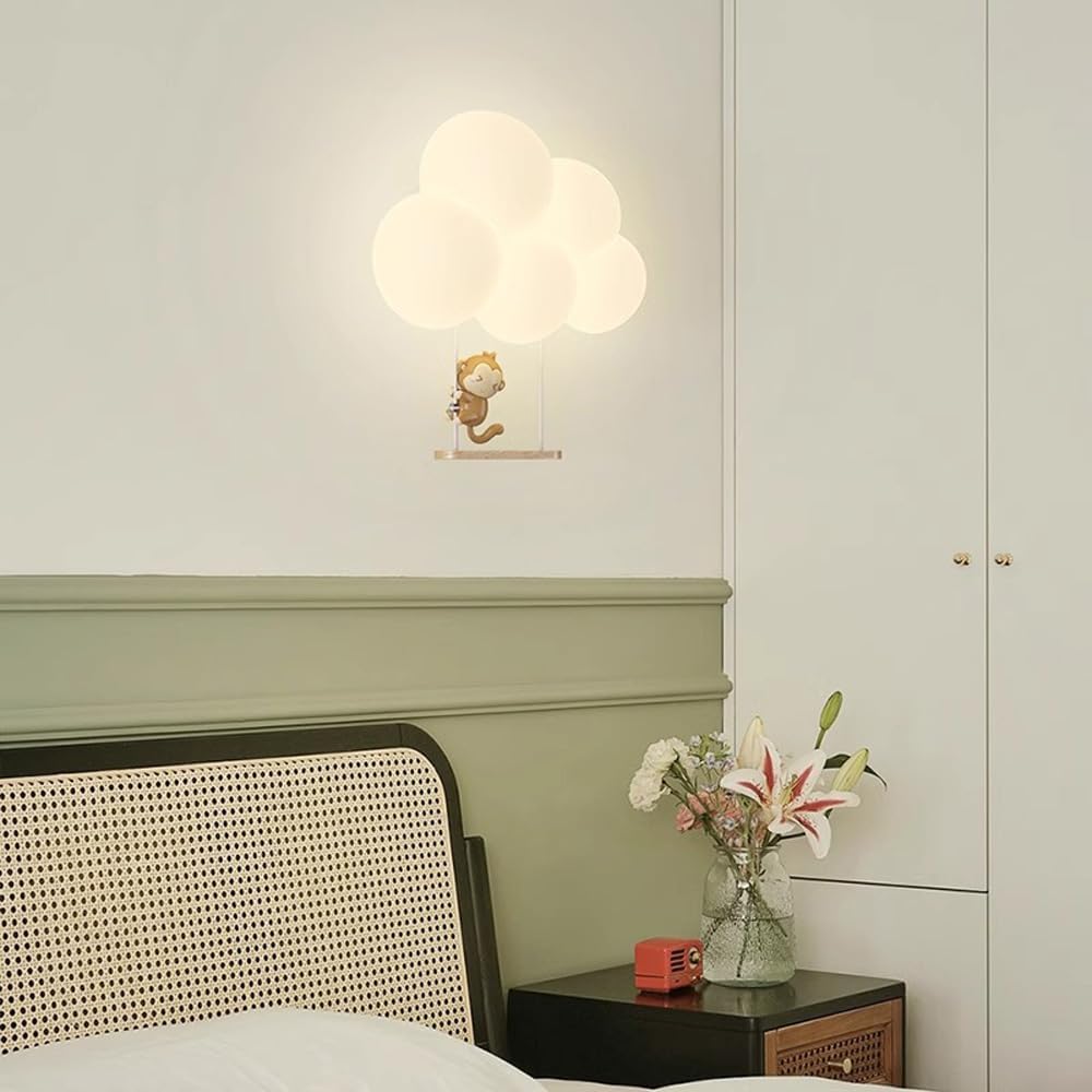 Kinder Wandlamp In Wolkvorm Voor Nachtverlichting