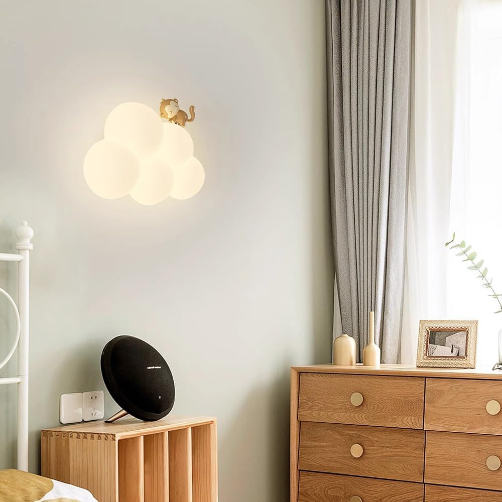 Kinder Wandlamp In Wolkvorm Voor Nachtverlichting