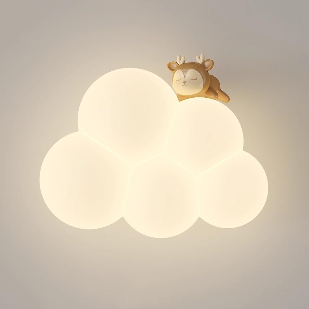 Kinder Wandlamp In Wolkvorm Voor Nachtverlichting