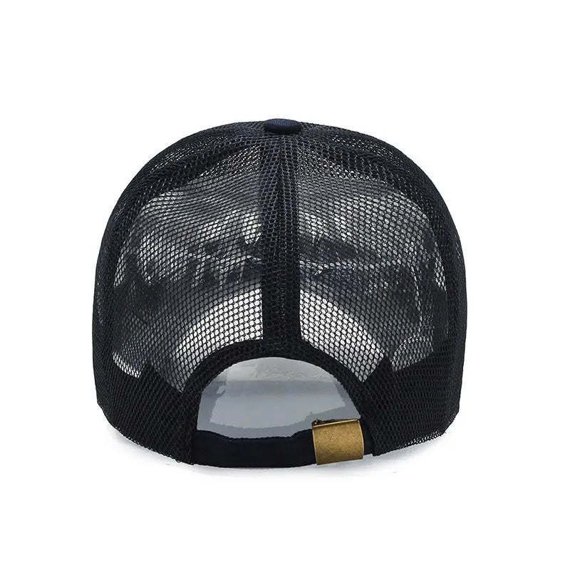 Unisex Ademende Mesh Baseballpet met Verstelbare Pasvorm voor Outdoor