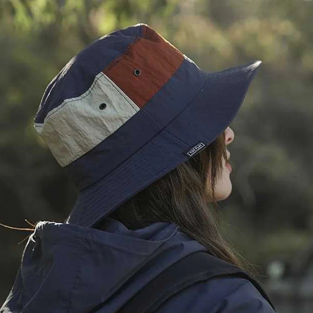 Unisex Zonnehoed met Brede Rand en UV-Bescherming voor Outdooractiviteiten