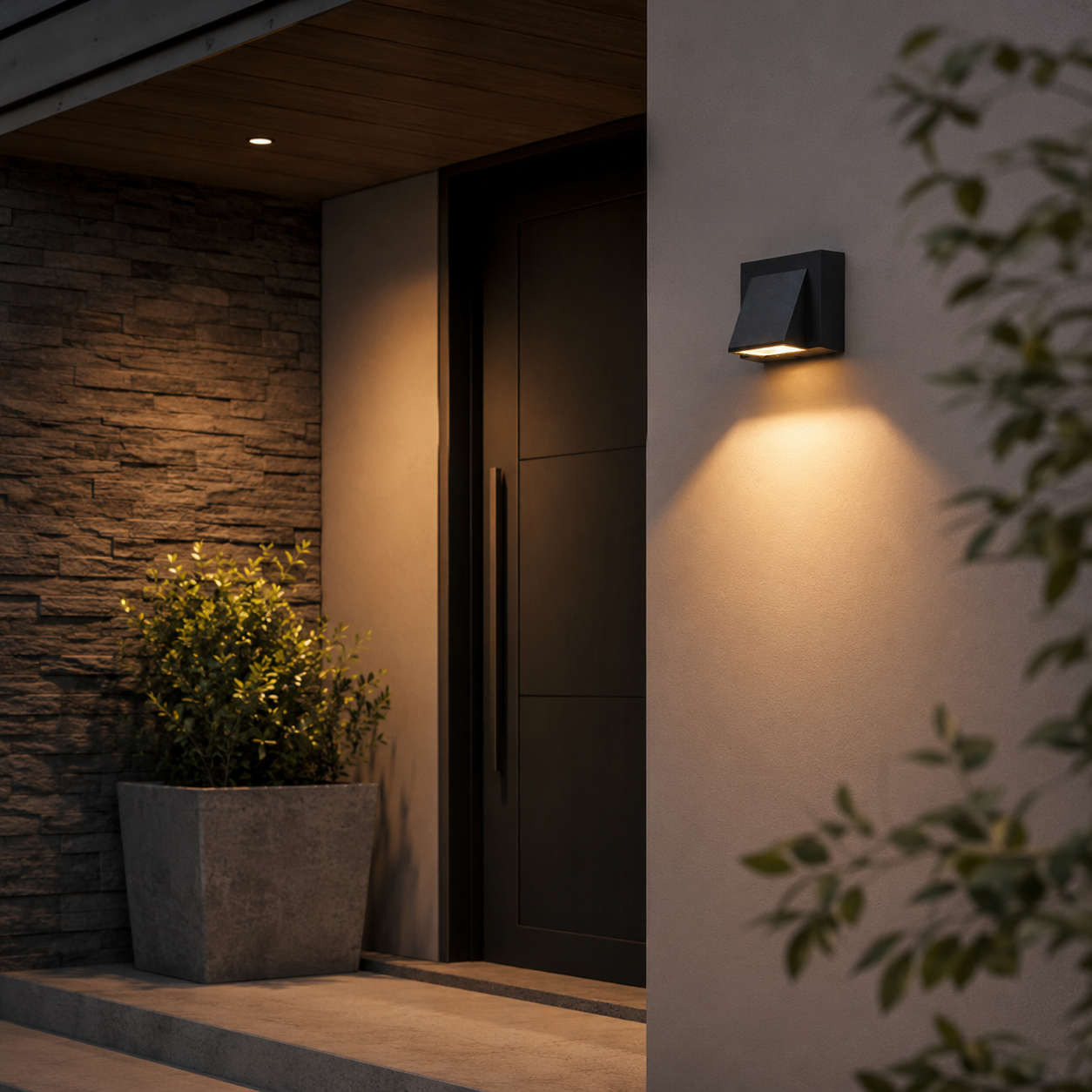 LED Buitenwandlamp met IP65 Bescherming voor Tuin, Terras en Gevel