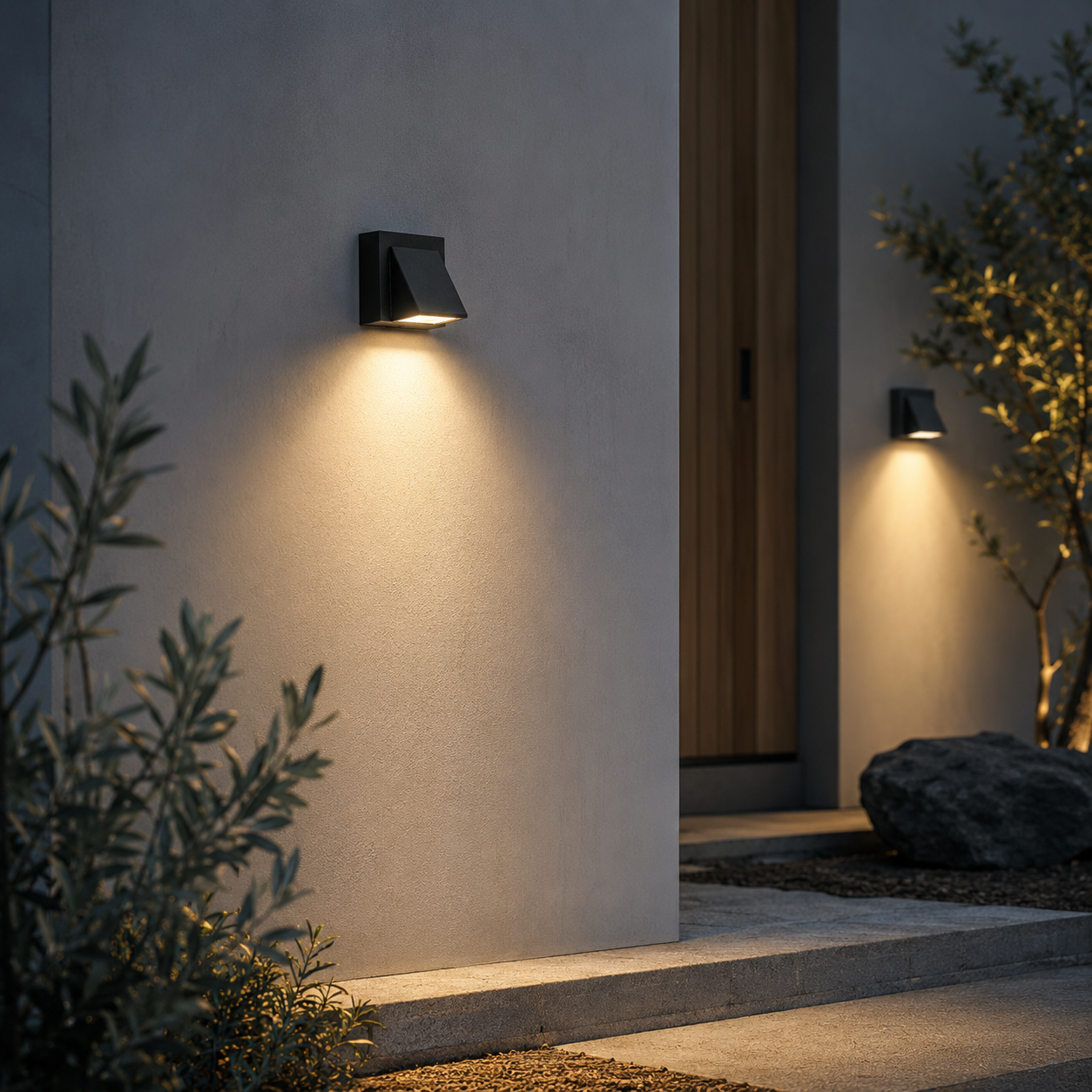 LED Buitenwandlamp met IP65 Bescherming voor Tuin, Terras en Gevel