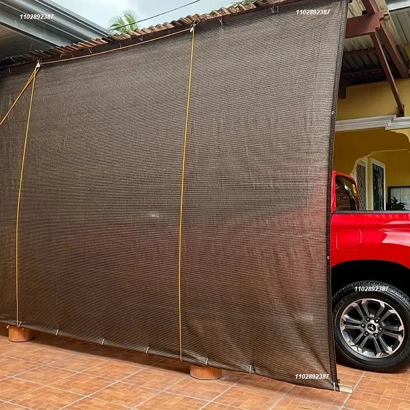 Rechthoekig Schaduwdoek met Verstevigde Ogen voor Tuin en Terras
