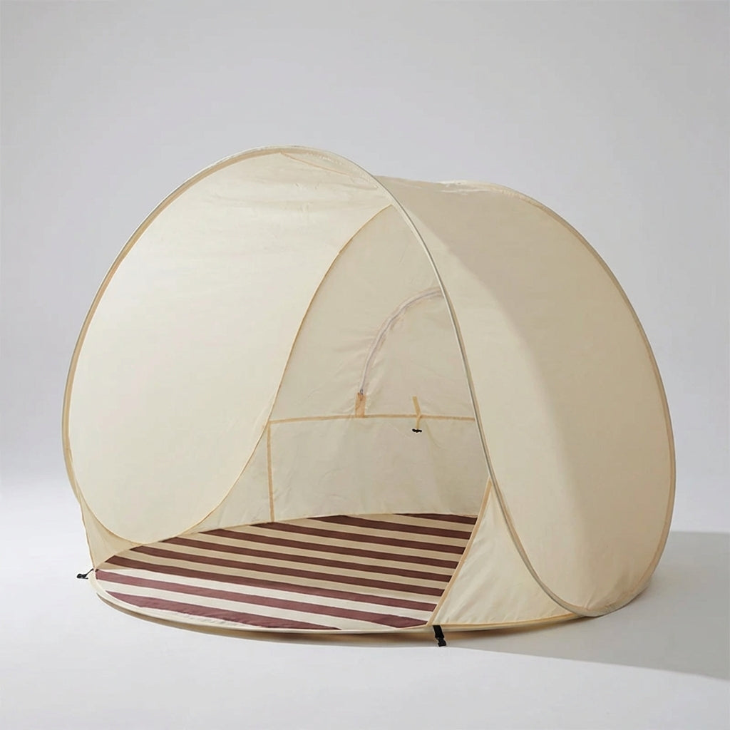 Pop-up Strandtent voor 3 tot 4 Personen met Snelle Opzet