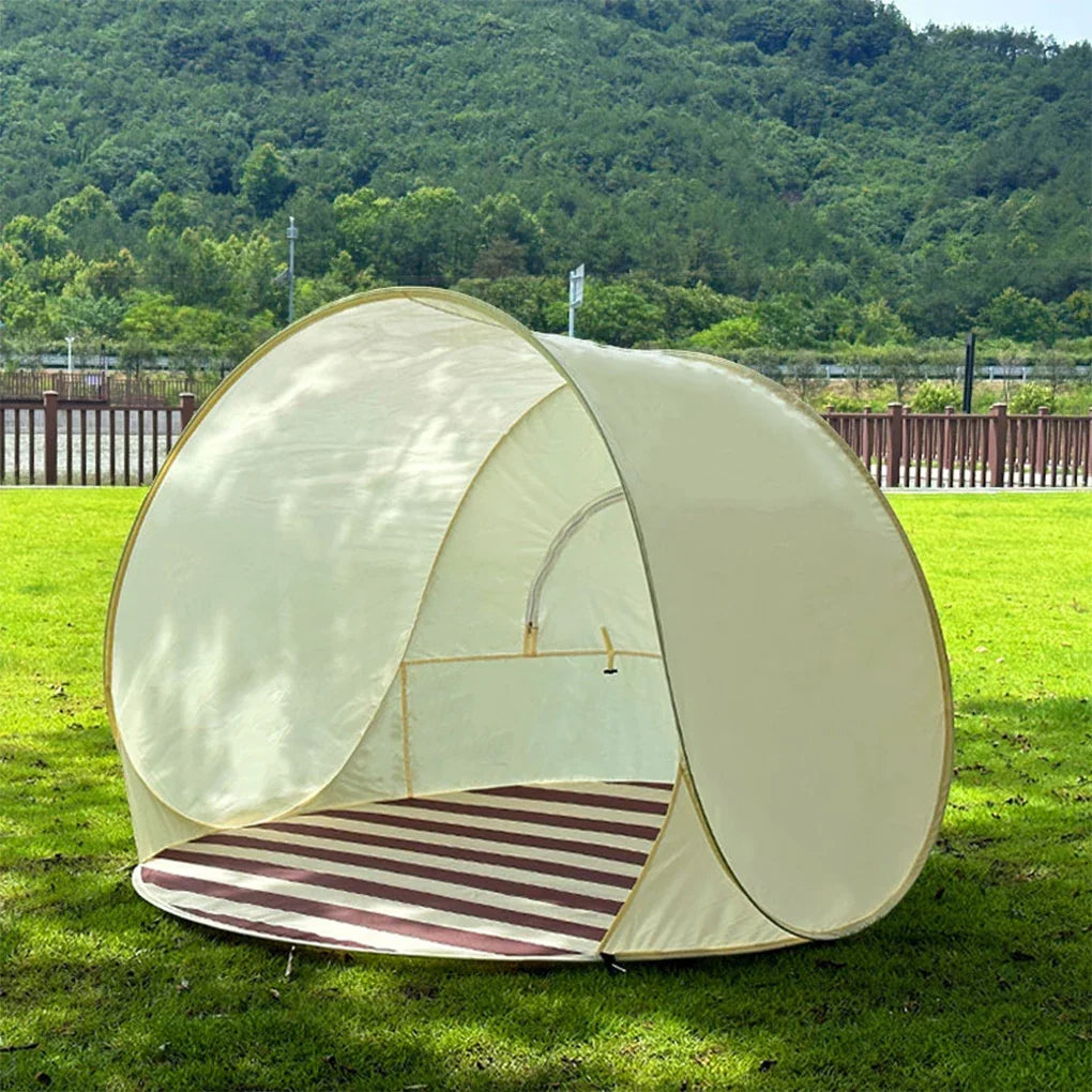 Pop-up Strandtent voor 3 tot 4 Personen met Snelle Opzet