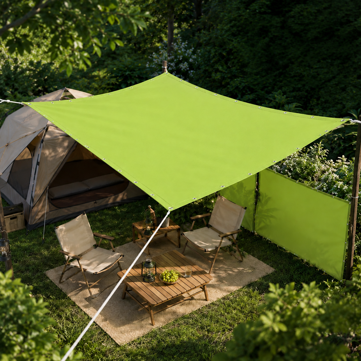 Waterdicht Schaduwdoek met UV-Bescherming voor Tuin, Terras en Camping
