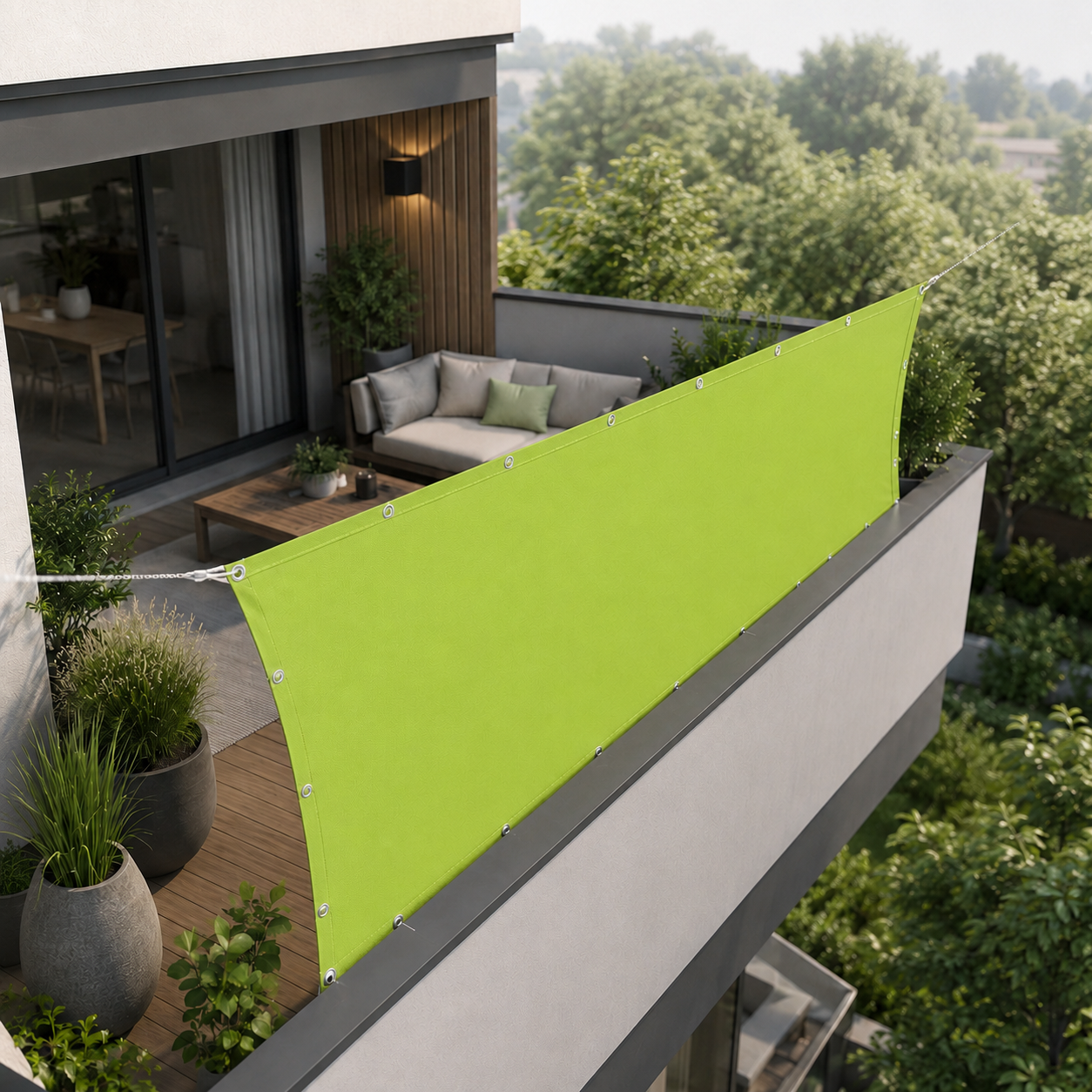 Waterdicht Schaduwdoek met UV-Bescherming voor Tuin, Terras en Camping