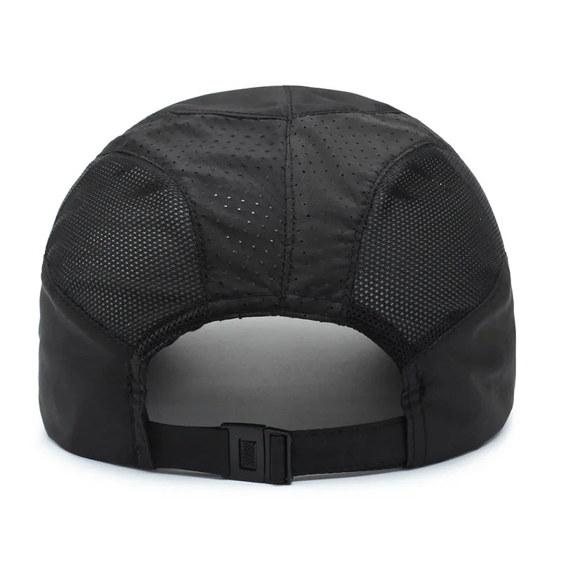 Unisex Baseballpet met UV-Bescherming en Ademende Mesh voor Outdoor Activiteiten