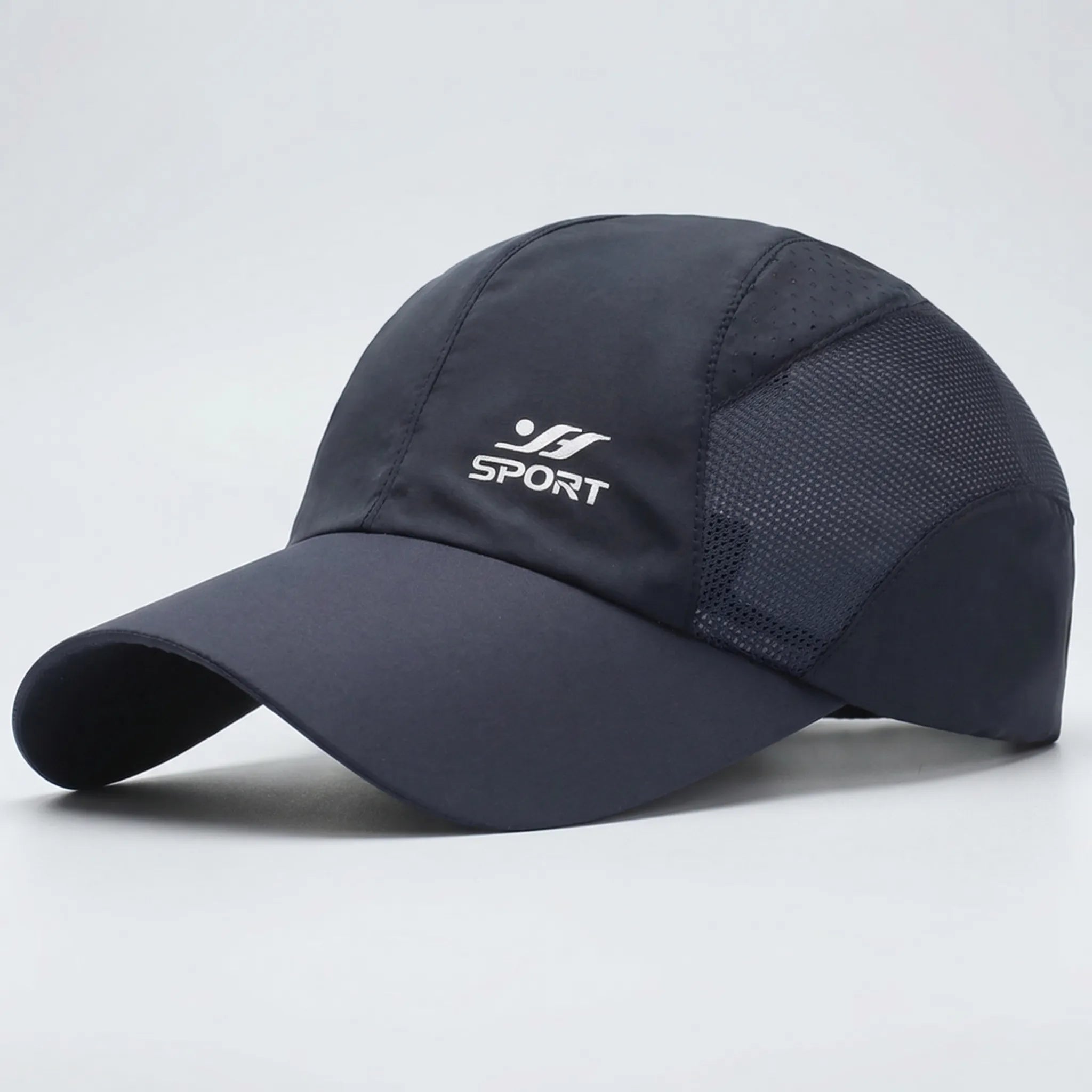 Unisex Baseballpet met UV-Bescherming en Ademende Mesh voor Outdoor Activiteiten