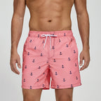 Heren Sneldrogende Zwemshort met Elastische Taille en Steekzakken