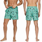 Heren Sneldrogende Zwemshort met Elastische Taille en Steekzakken