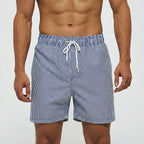 Heren Sneldrogende Zwemshort met Elastische Taille en Steekzakken