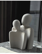 Abstracte Keramische Omhelzing voor Moderne Interieurs