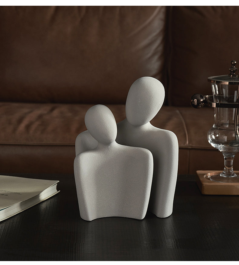 Abstracte Keramische Omhelzing voor Moderne Interieurs
