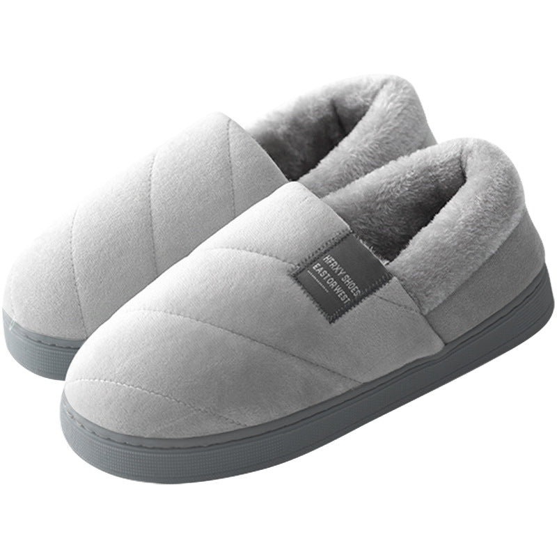 Heren Bontpantoffel Met Warme Voering En Dagelijkse Antislip Stabiliteit