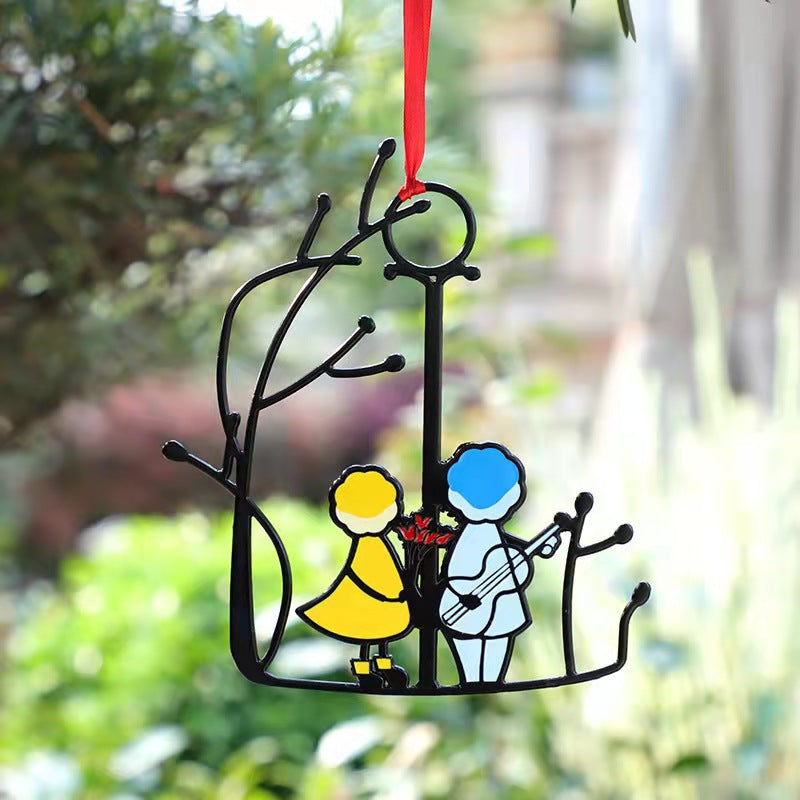 Handgemaakte Zonvanger met Legering en Kleurrijke Lichtreflectie