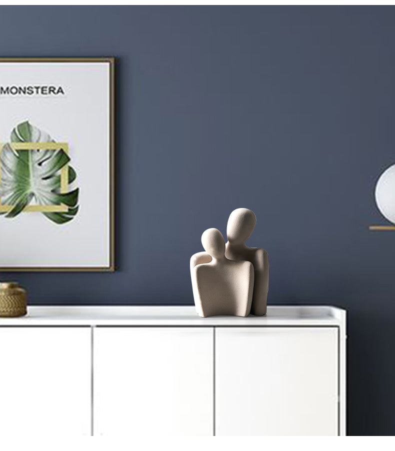 Abstracte Keramische Omhelzing voor Moderne Interieurs